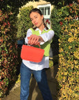 Aura Handmade Leather Bag - Ghost