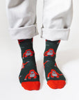 Bamboo Sock Bundle Set of 2 with Orangutan and Sloth Design