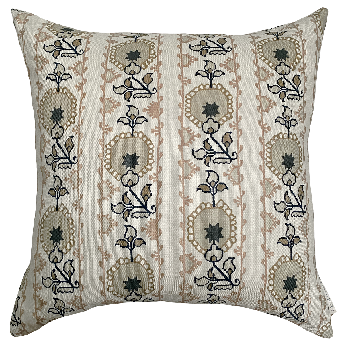 Oren Square Cushion - Pink