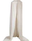 Cream Cotton and Linen Hanging Canopy