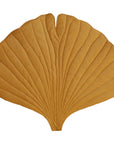 Organic Cotton Velvet Ginkgo Leaf Playmat Yellow