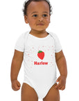 Custom Strawberry Baby Bodysuit