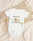 Summer Adventures Bodysuit in White