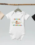 Summer Adventures Bodysuit in White