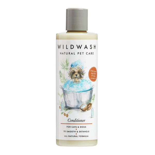 WildWash Conditioner for Dogs, Shea Butter &amp; Coconut Oil, 250ml
