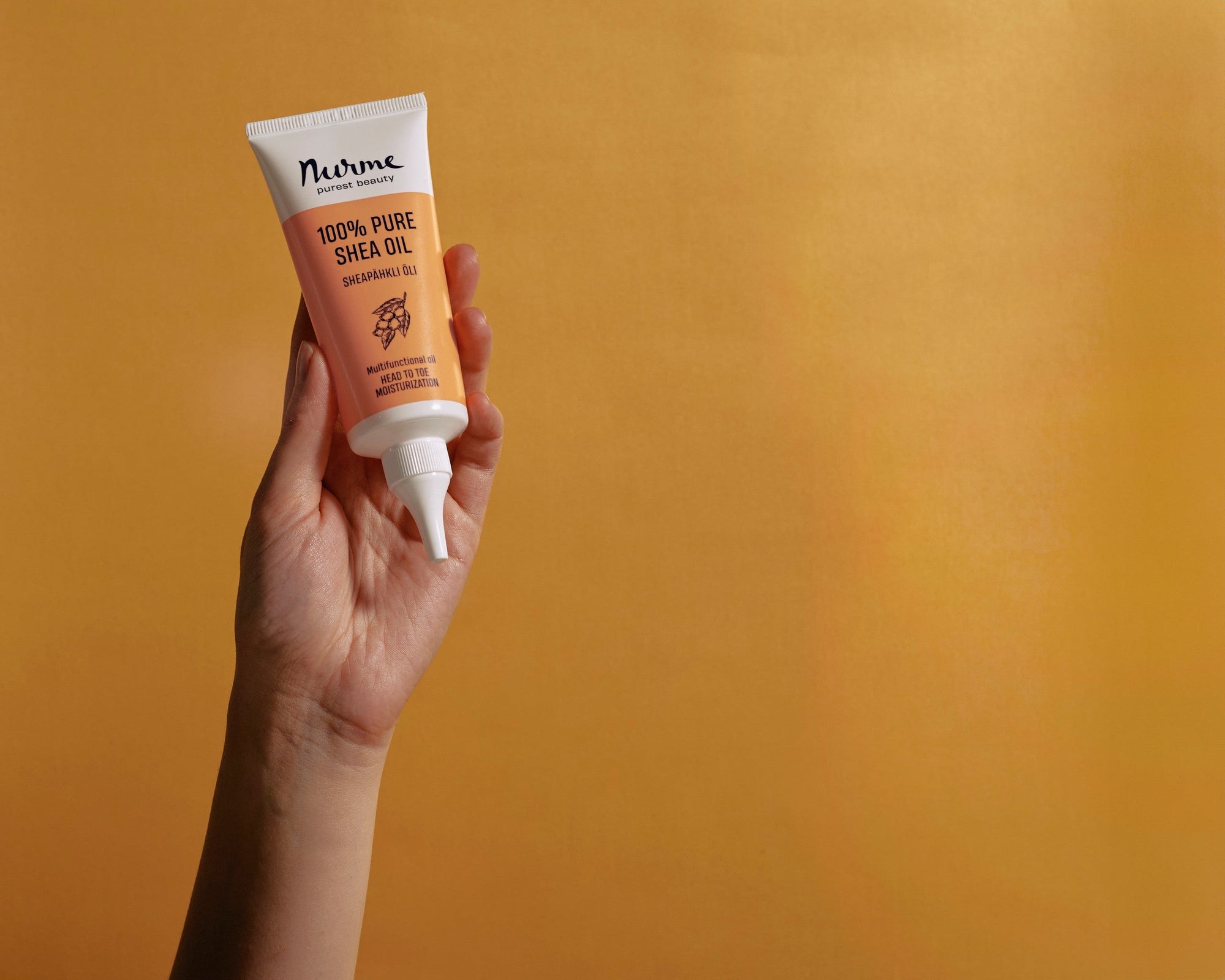 Organic Shea Oil 100ml Tube for Gloriously Soft Skin