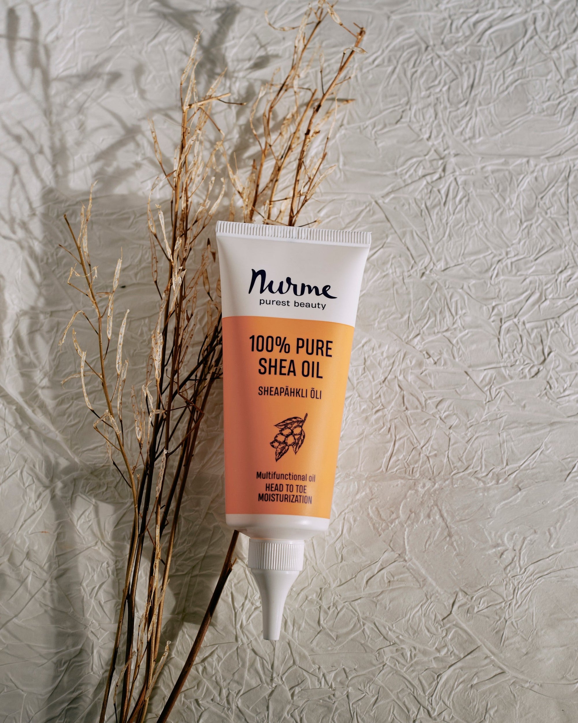 Organic Shea Oil 100ml Tube for Gloriously Soft Skin