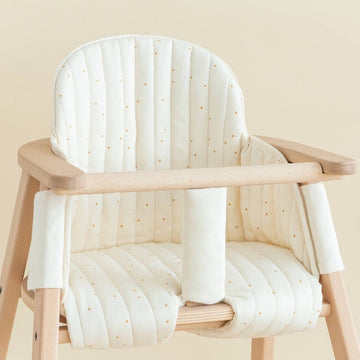 Premium Growing Green 3-in-1 High Chair by Nobodinoz, stylish organic cotton cover, adjustable beechwood design by Ella James at brixbailey.com