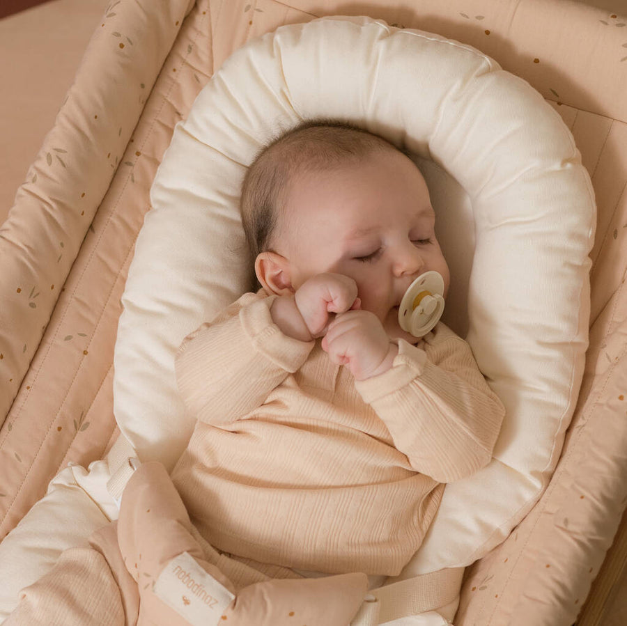 Growing Green Baby Bouncer Inner Cushion by Nobodinoz