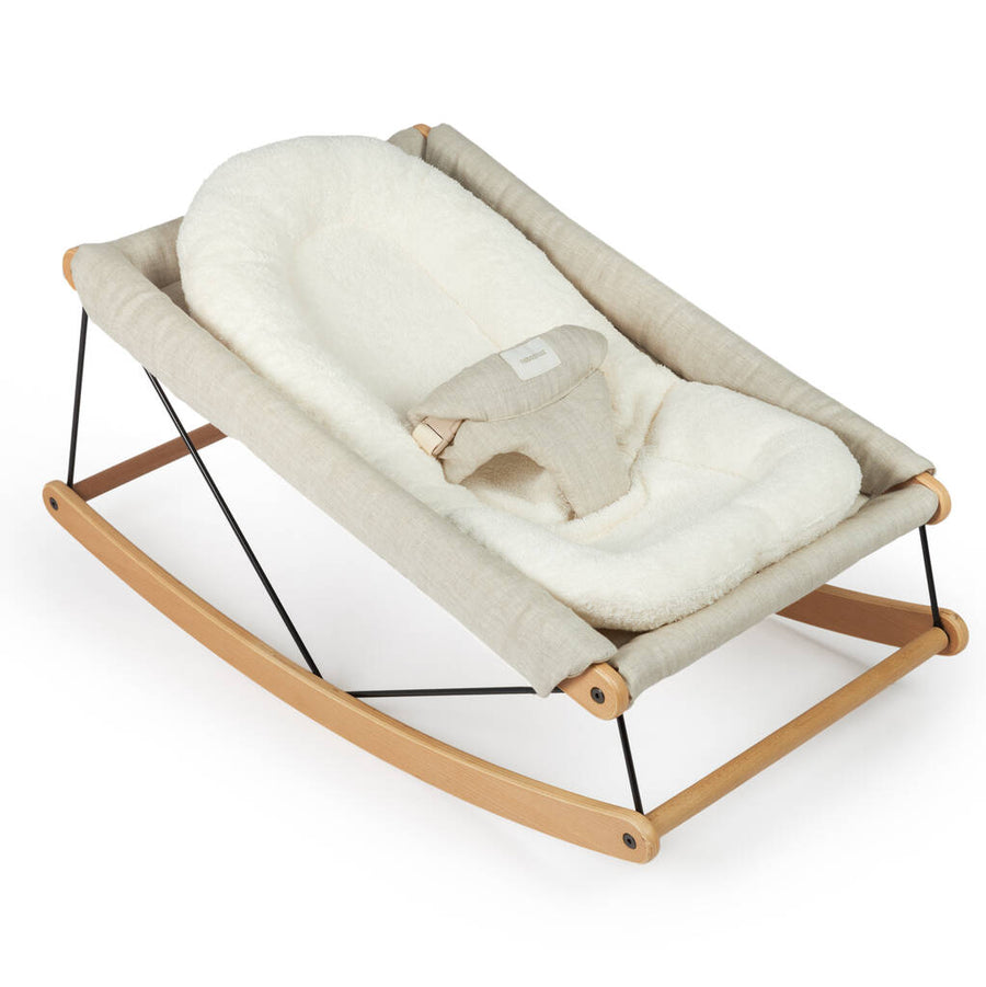 Growing Green Baby Bouncer Inner Cushion by Nobodinoz