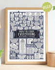 Personalised How To Cook Everything Vegetarian Print