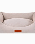 THE CHATSWORTH | LUXURY MEMORY FOAM BOLSTER DOG BED