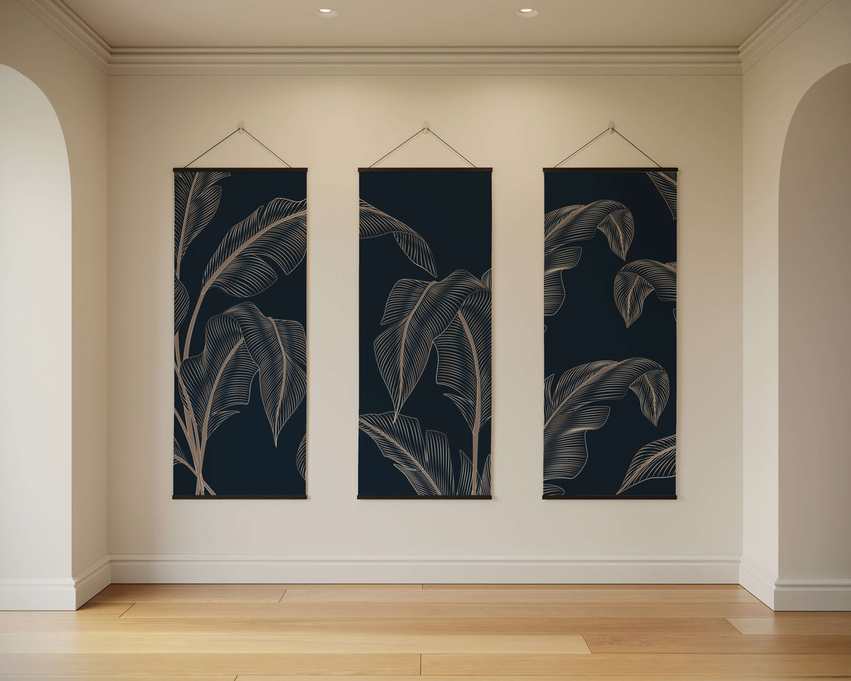 Banana Leaf Tapestry
