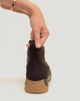 Ottawa Storm Waterproof Short Boots - Brown