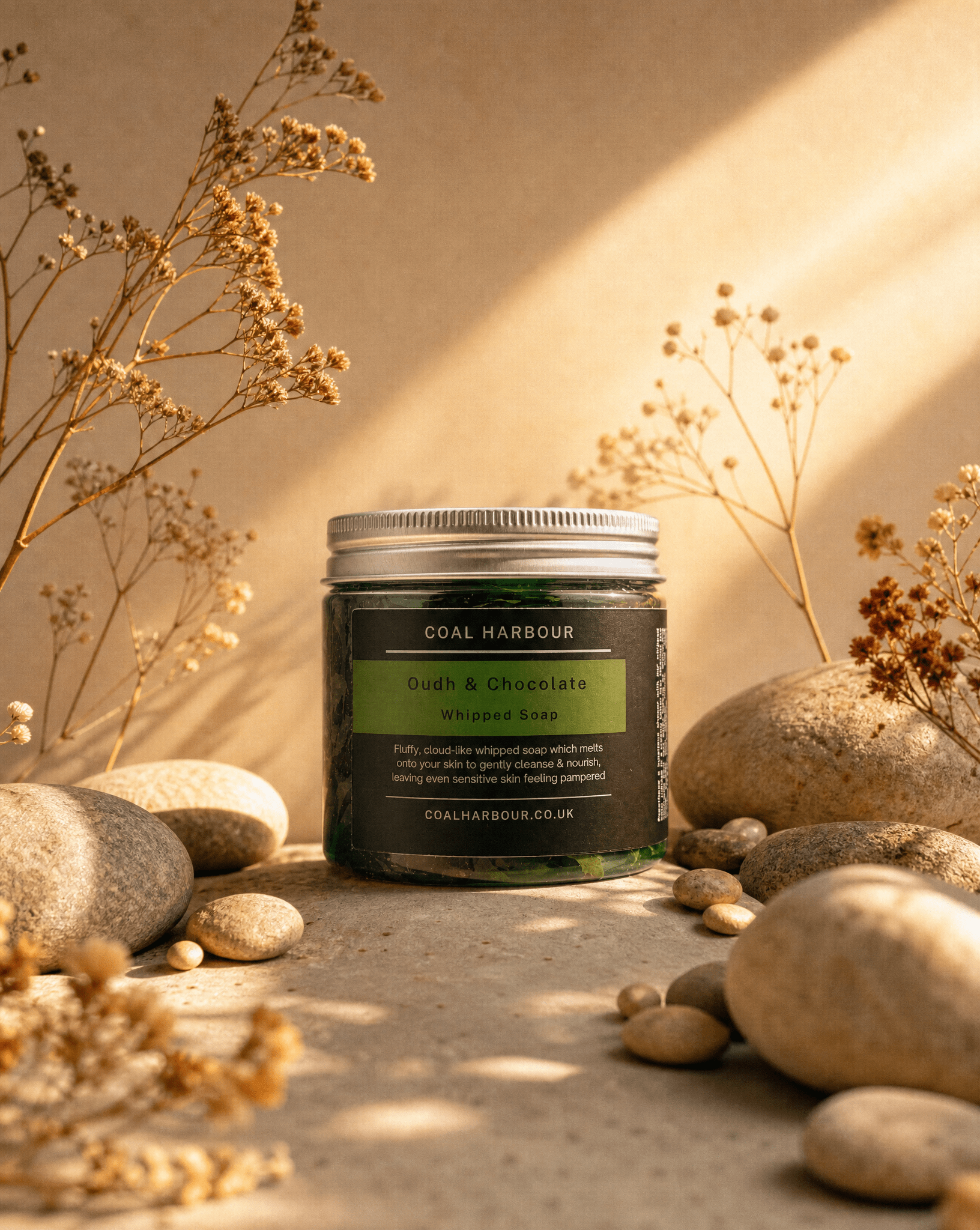 Oudh &amp; Chocolate Whipped Soap 120g