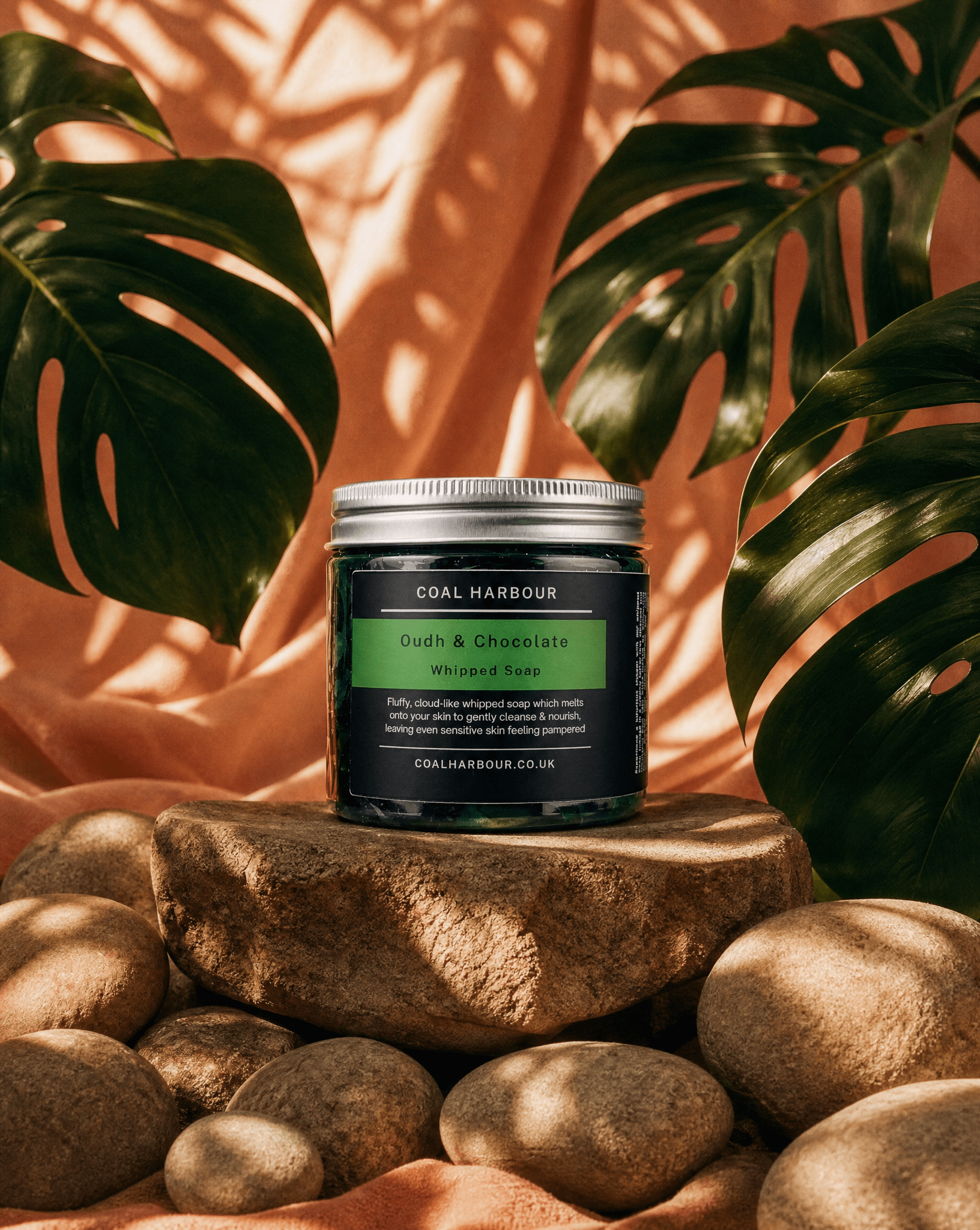 Oudh &amp; Chocolate Whipped Soap 120g