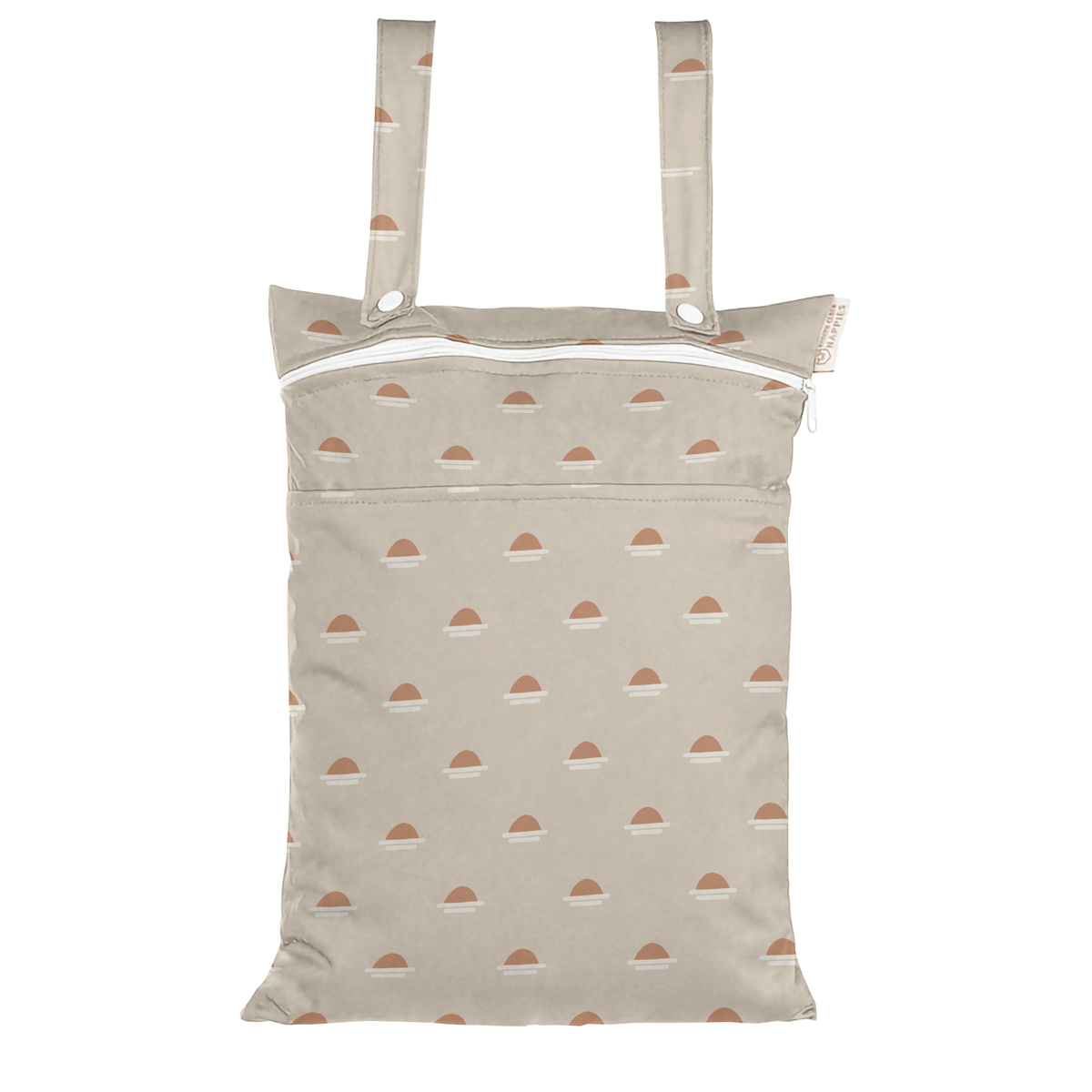 Out &amp; About Double Pocket Nappy Wet Bag - Golden Hour