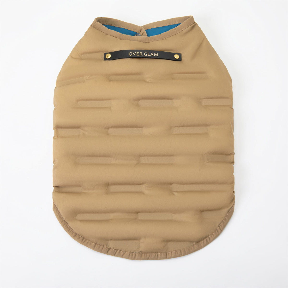 Sleeveless Button-up Jacket without Hood