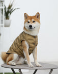 Sleeveless Button-up Jacket without Hood