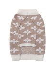Sleeveless Floral Textured Jumper