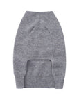 Sleeveless Jumper with Golden Metal Logo