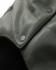 Sleeveless Leather Jacket