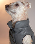 Sleeveless Leather Jacket