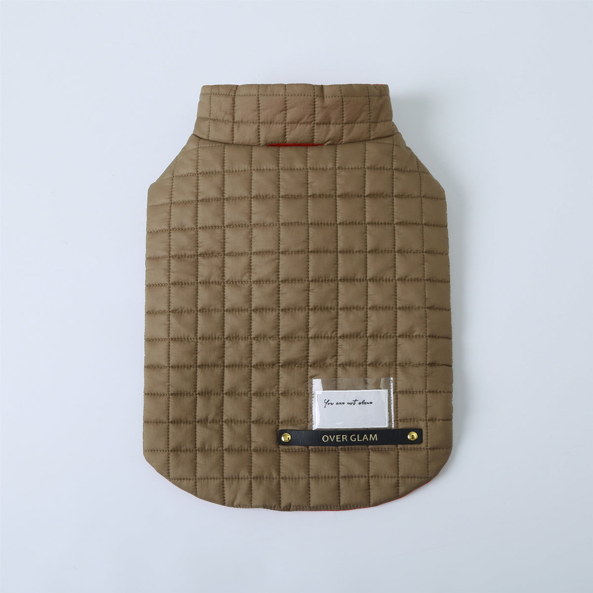 You are not alone  Sleeveless Puffer Jacket