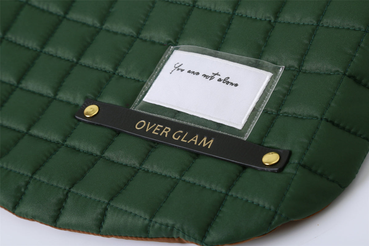 You are not alone  Sleeveless Puffer Jacket