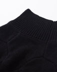 Turtleneck  Long Sleeve Jumper with Embroidey Bird