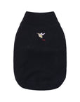 Turtleneck  Long Sleeve Jumper with Embroidey Bird