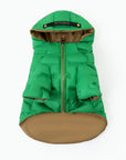 Zip-up Puffer Jacket with Hood
