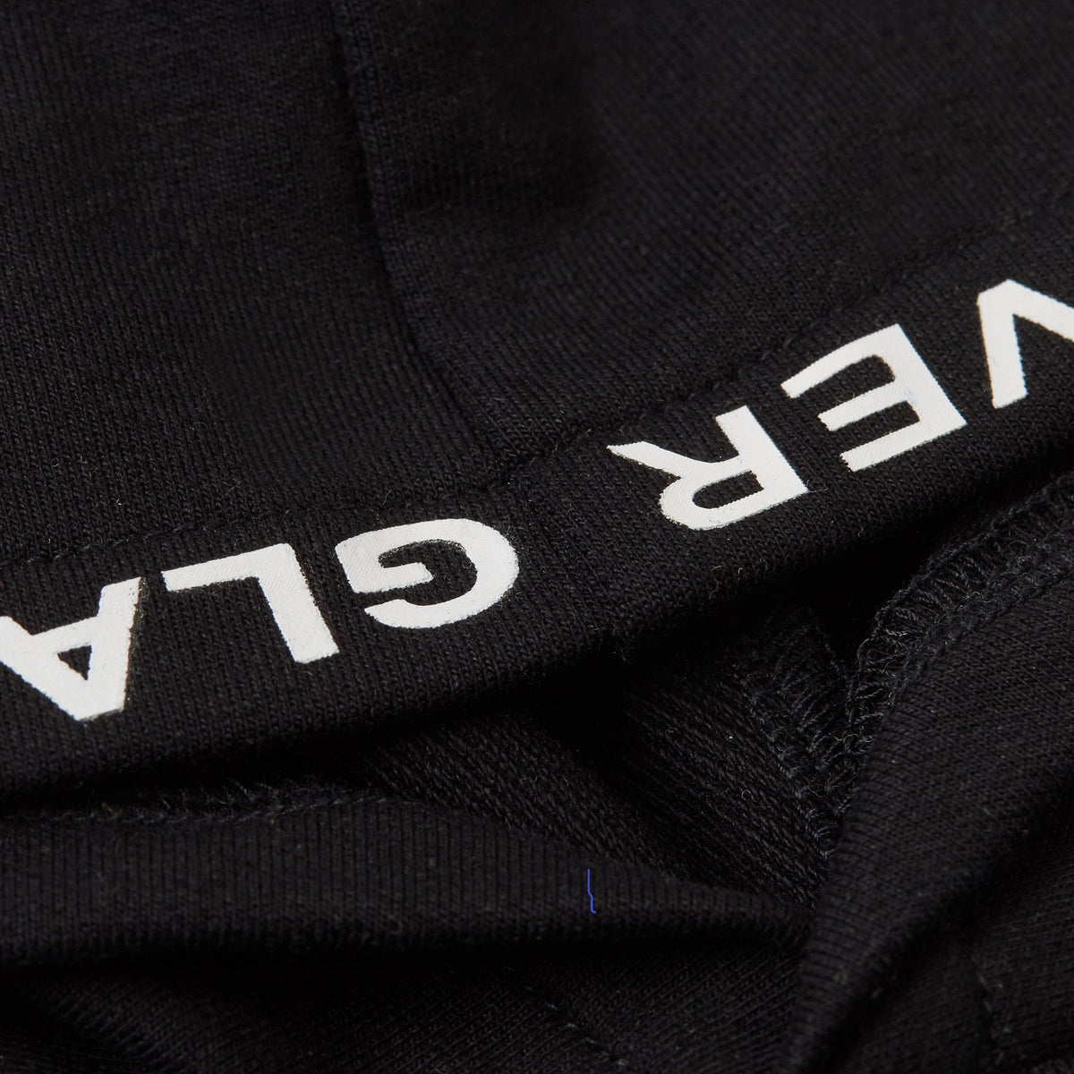 Hoodie with Overglam Print on Hood