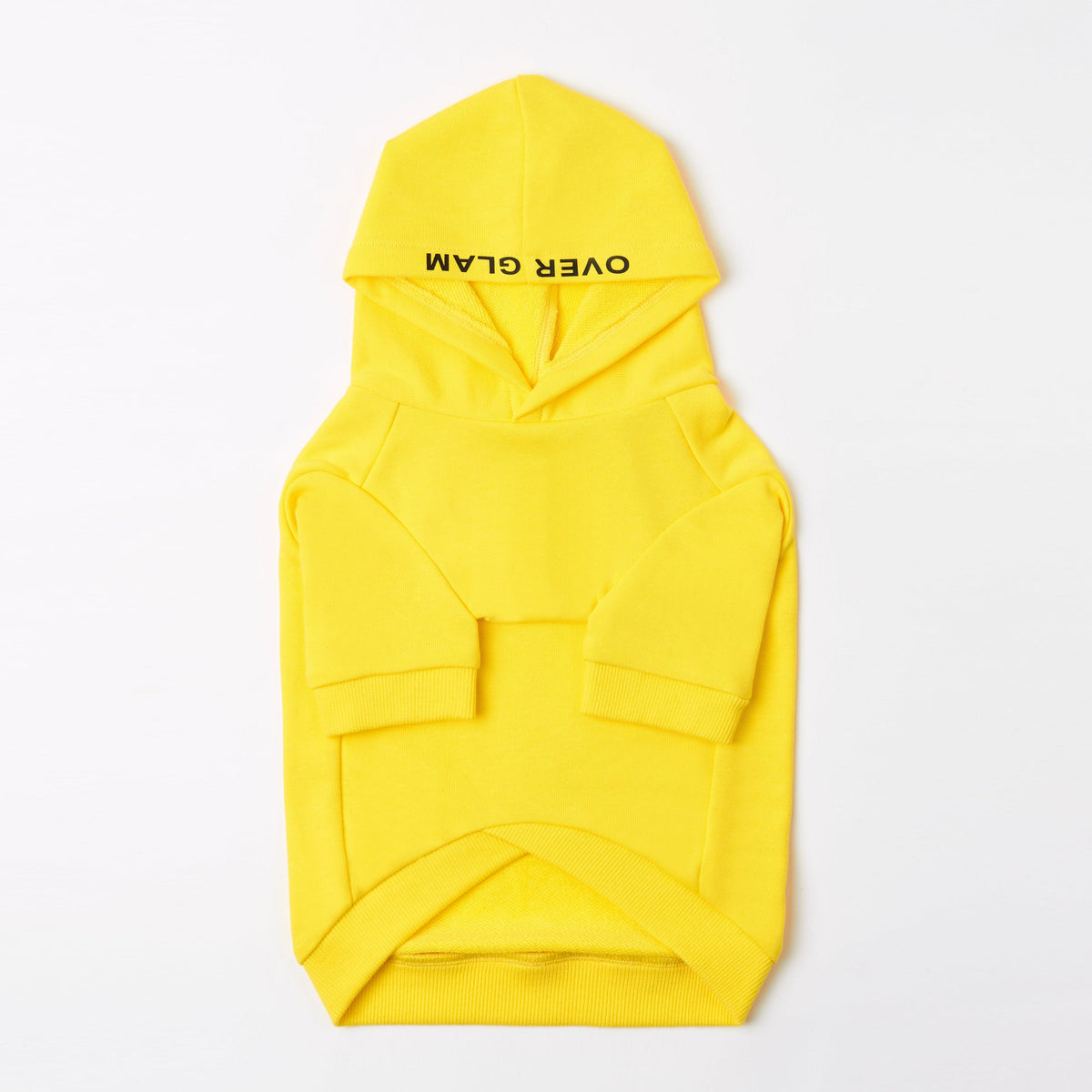 Hoodie with Overglam Print on Hood