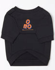 Sweatshirt with 'O NO' Print
