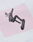 Sweatshirt with Skateboard Print