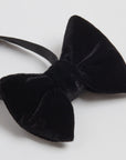 Velvet Bow Tie (Black)