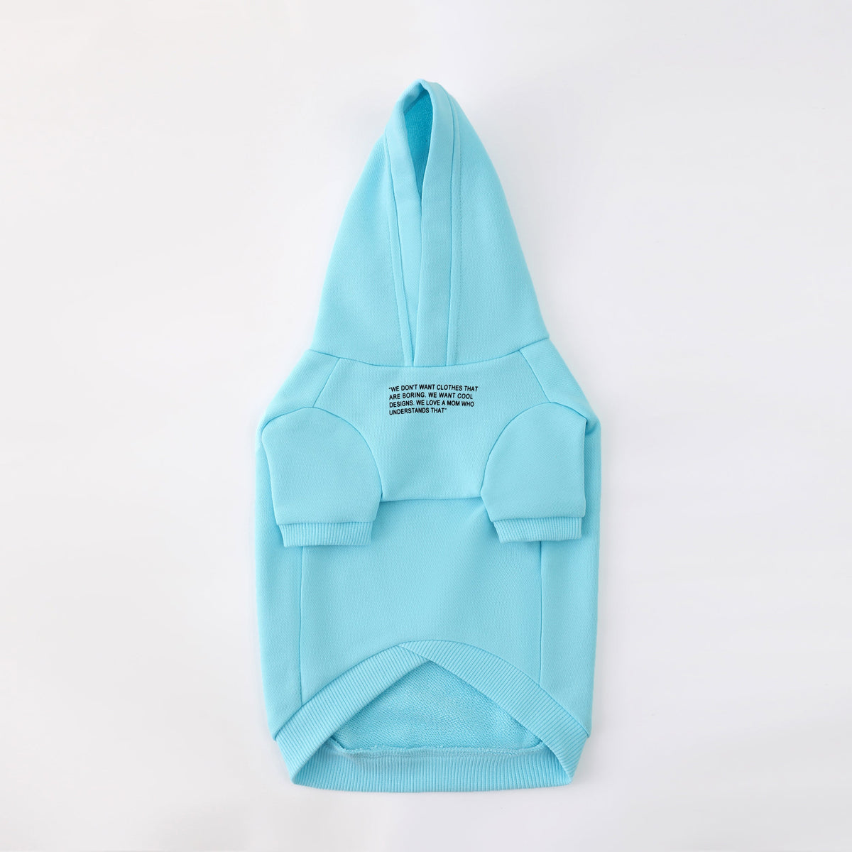 Hoodie with Slogan
