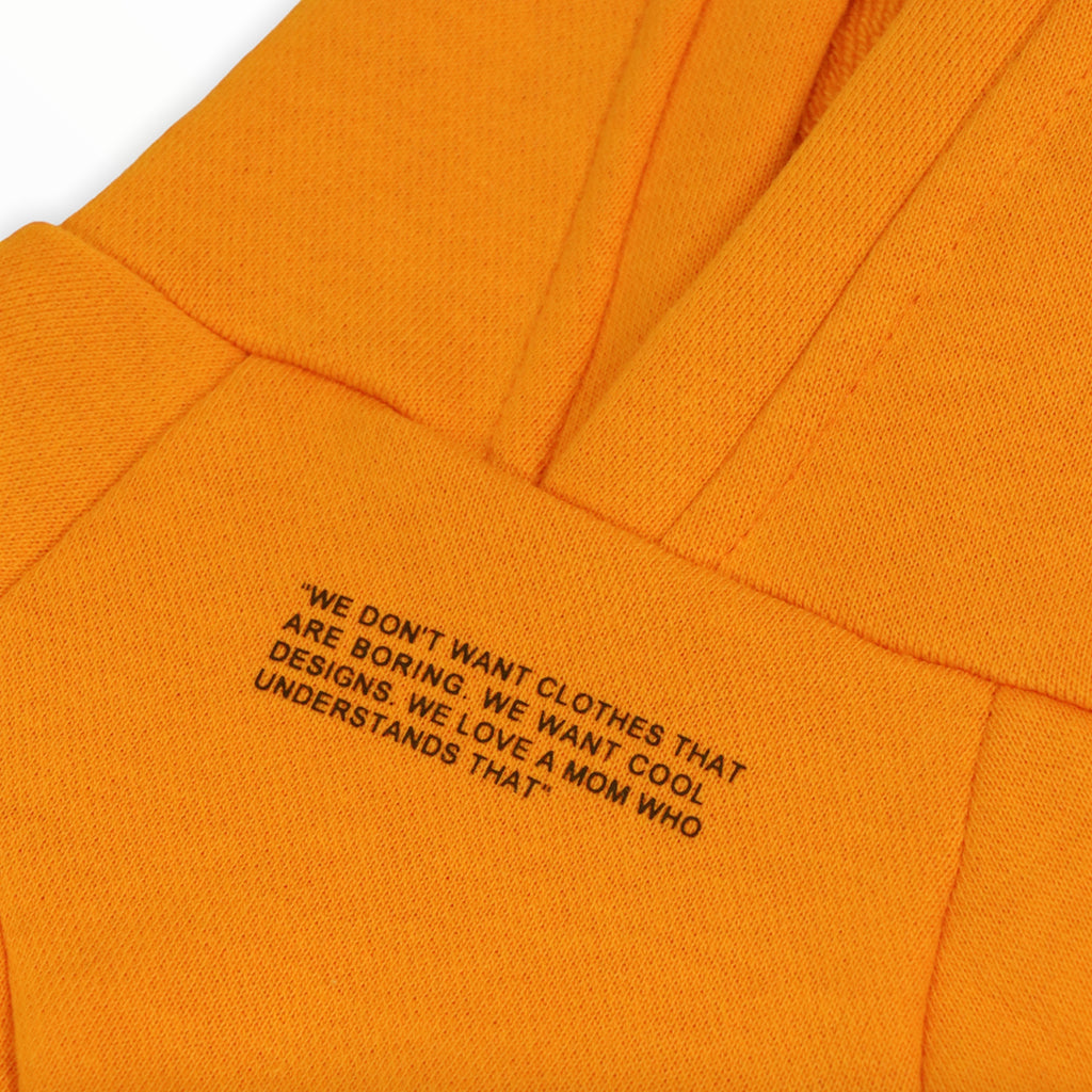 Hoodie with Slogan