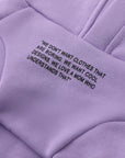 Hoodie with Slogan