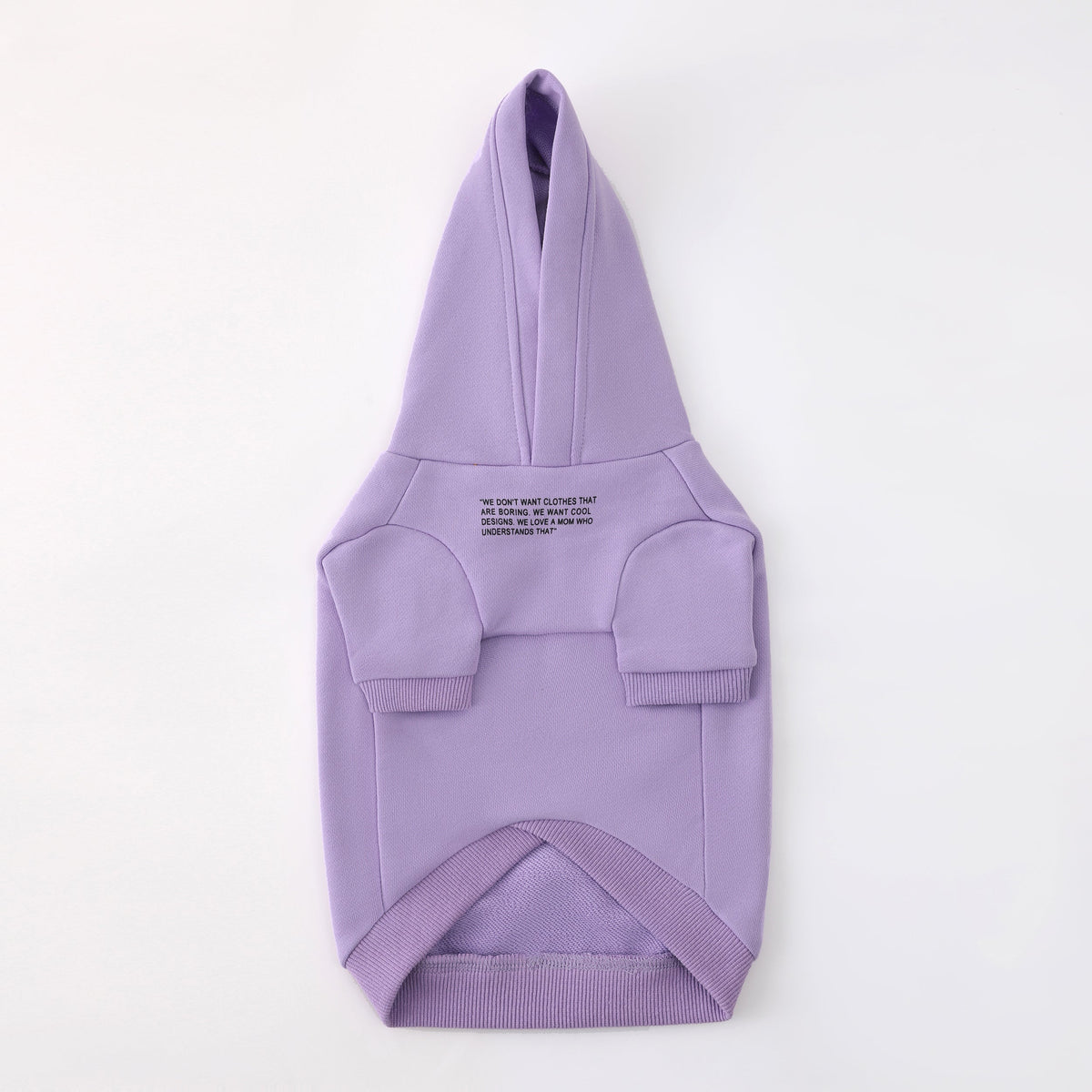 Hoodie with Slogan