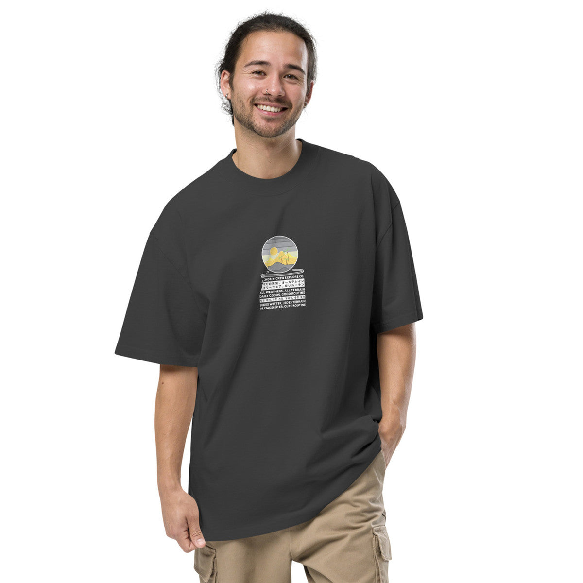 Desert Surf Explore Co. Oversized Cotton T-Shirt