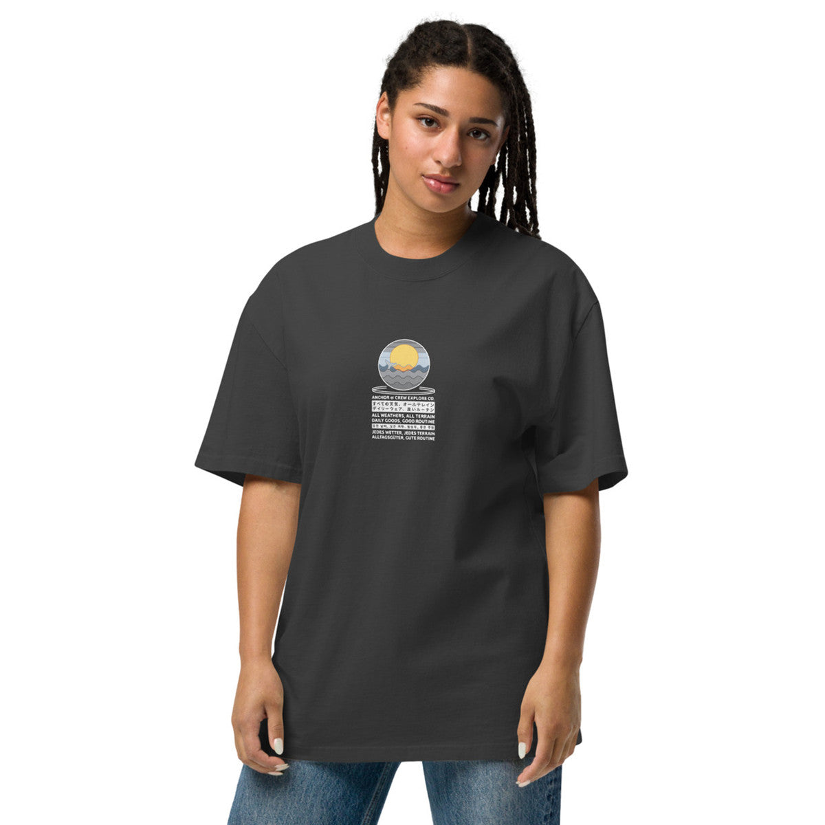 Ocean Drift Explore Co. Oversized Cotton T-Shirt