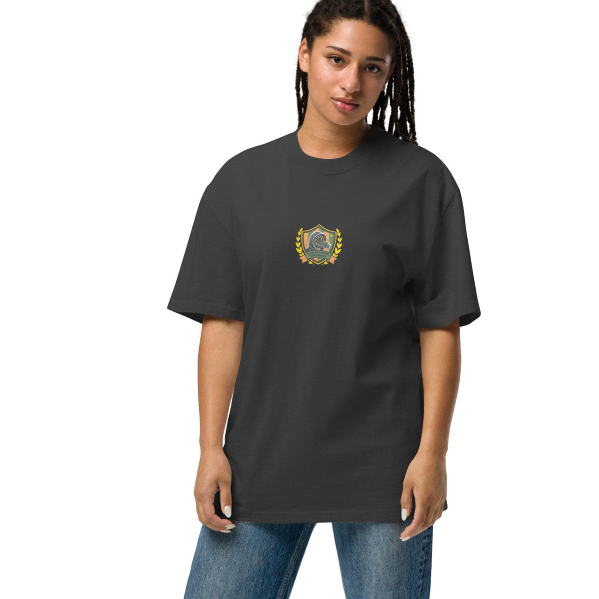 C.F. Cocodrilo El Clasico Football Oversized Cotton T-Shirt