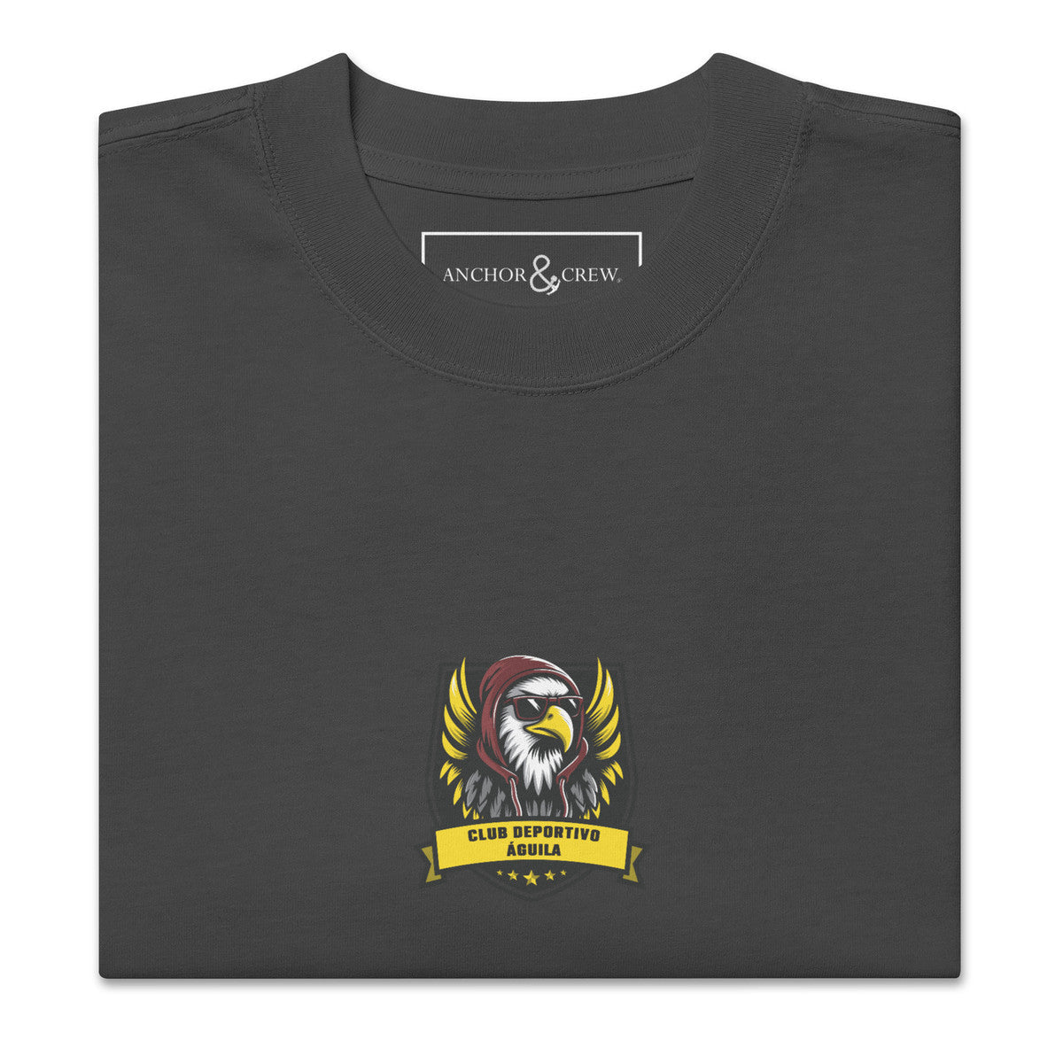 C. D. Aguila El Clasico Football Oversized Cotton T-Shirt
