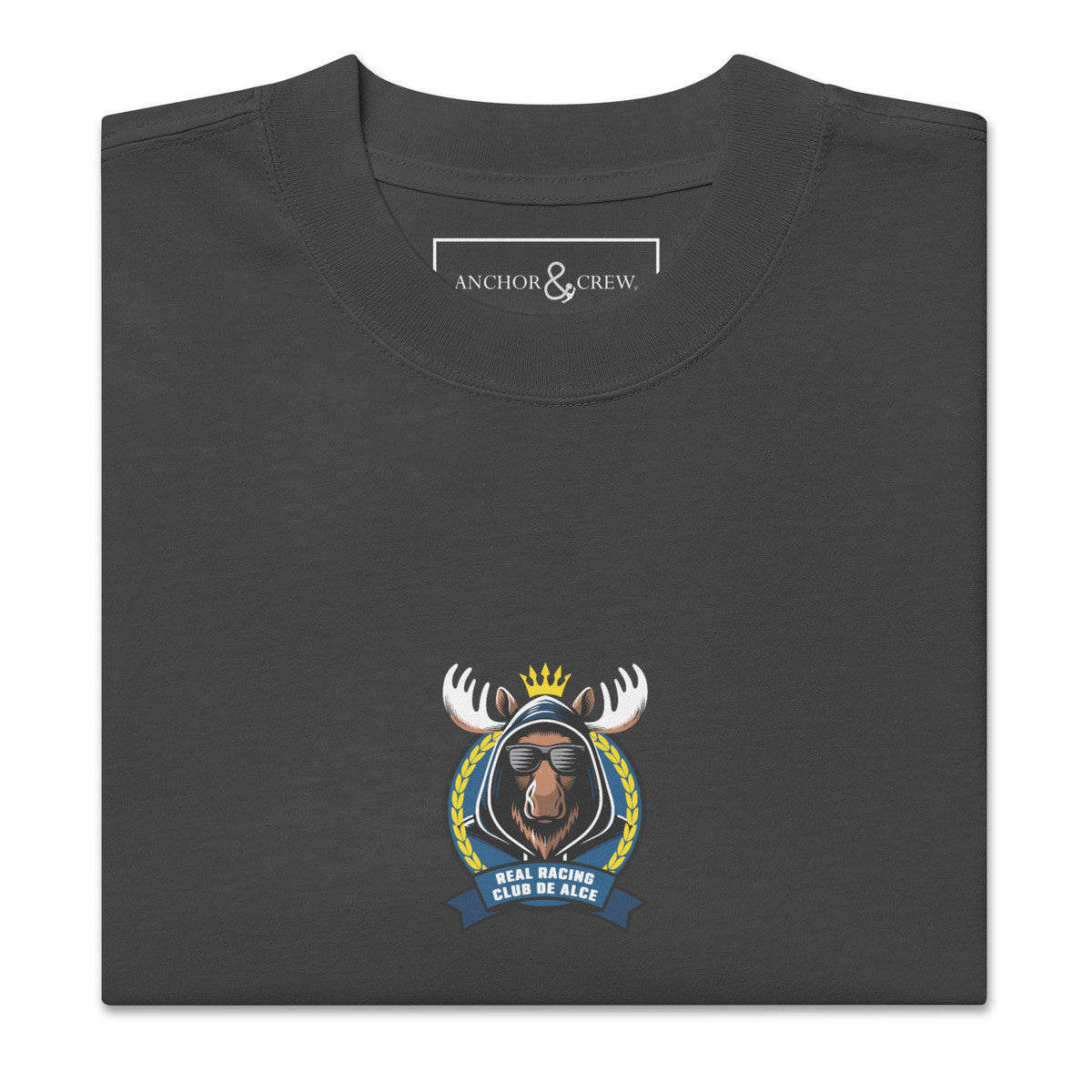 R. R. C. Alce El Clasico Football Oversized Cotton T-Shirt