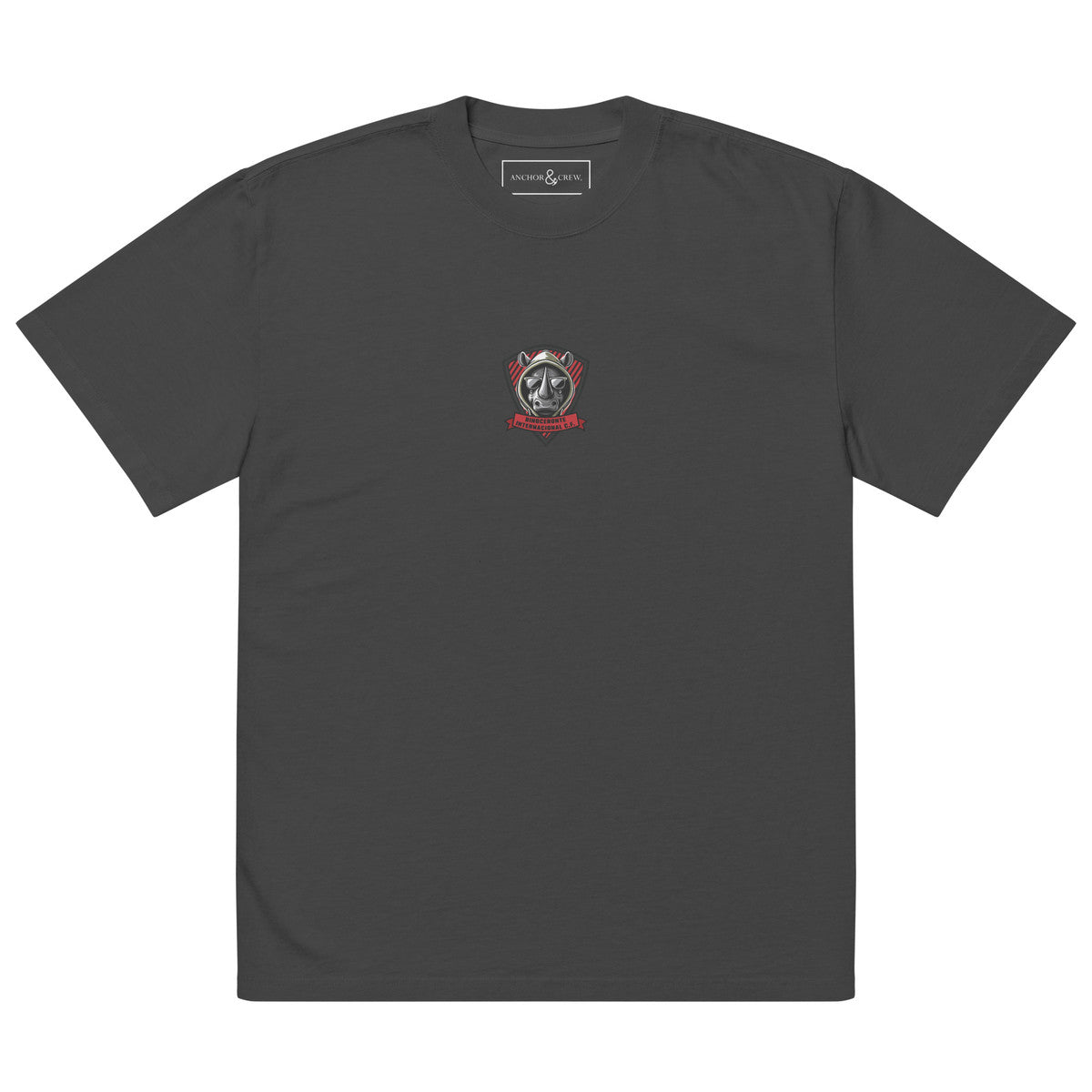 Rinoceronte C. F. El Clasico Football Oversized Cotton T-Shirt