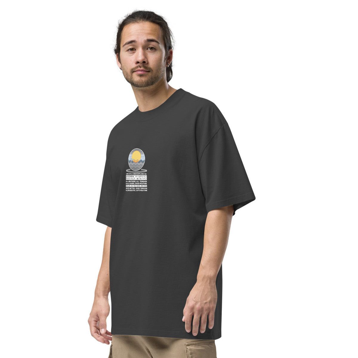 Ocean Drift Explore Co. Oversized Cotton T-Shirt