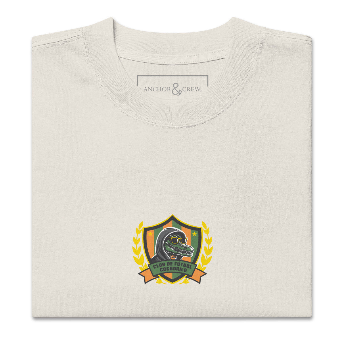 C.F. Cocodrilo El Clasico Football Oversized Cotton T-Shirt