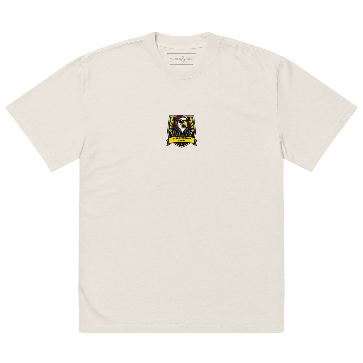 C. D. Aguila El Clasico Football Oversized Cotton T-Shirt